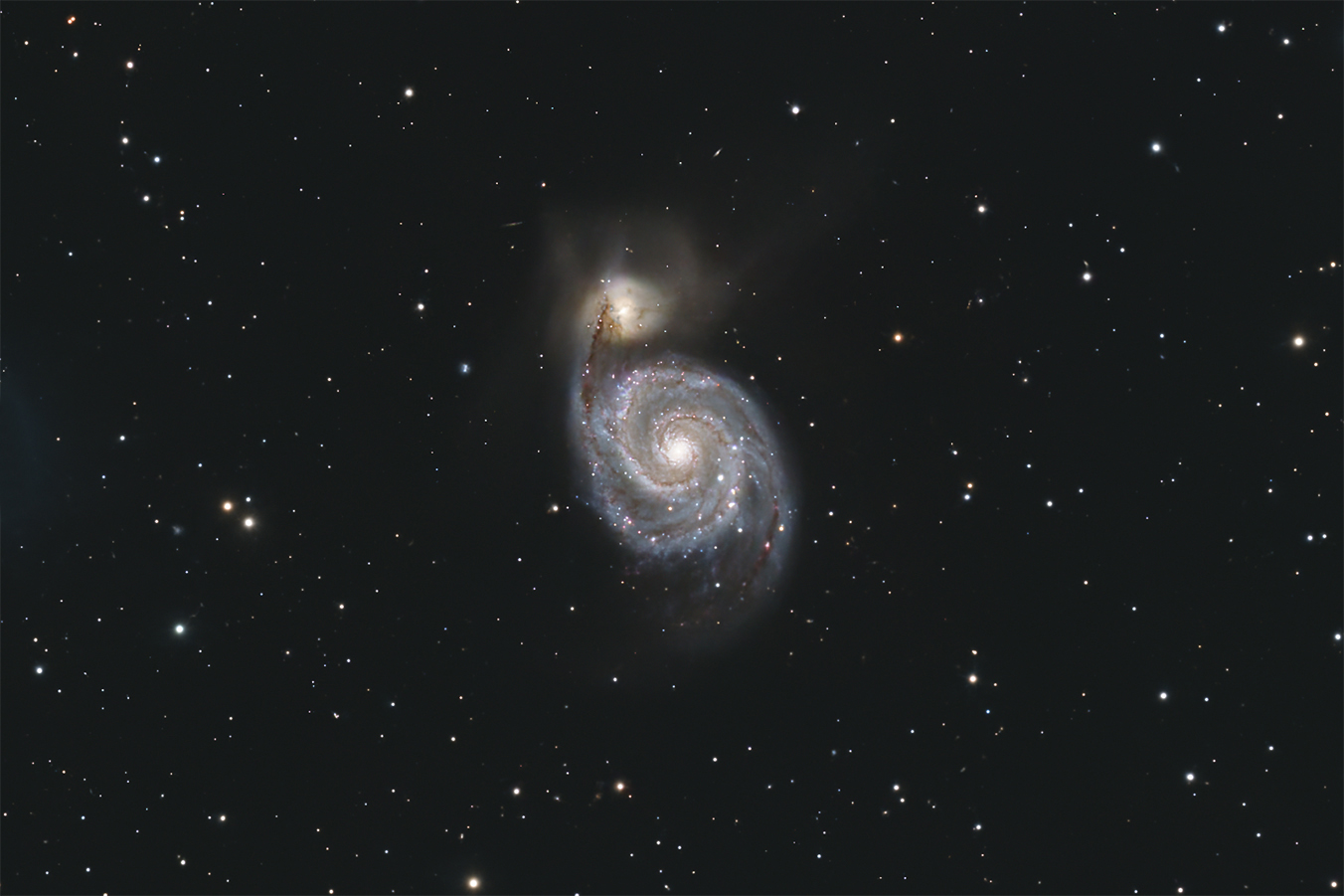 Arp 85 — NGC 5194