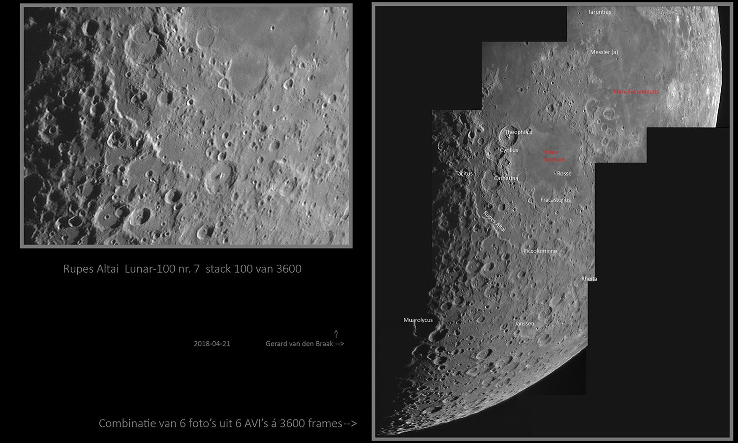 Lunar 100 object 7 – Mare Nectaris