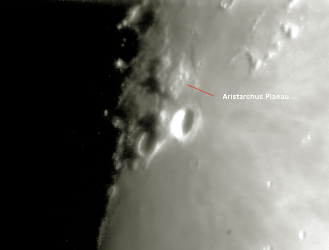 Lunar 100 object 22 – Aristarchus Plateau