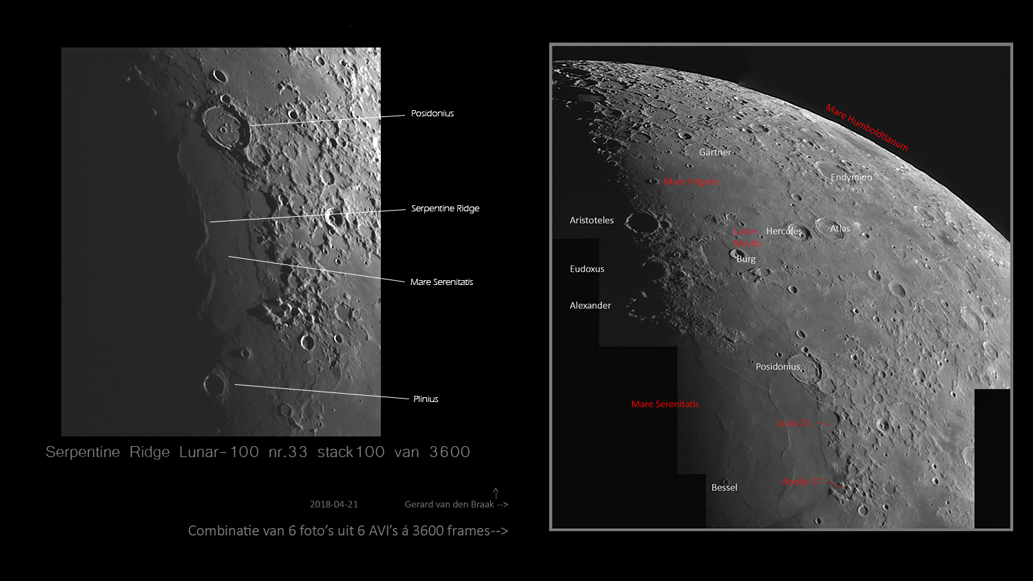 Lunar 100 object 33 – Serpentine Ridge
