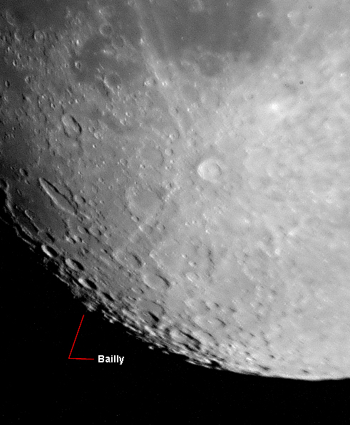 Lunar 100 object 37 – Bailly