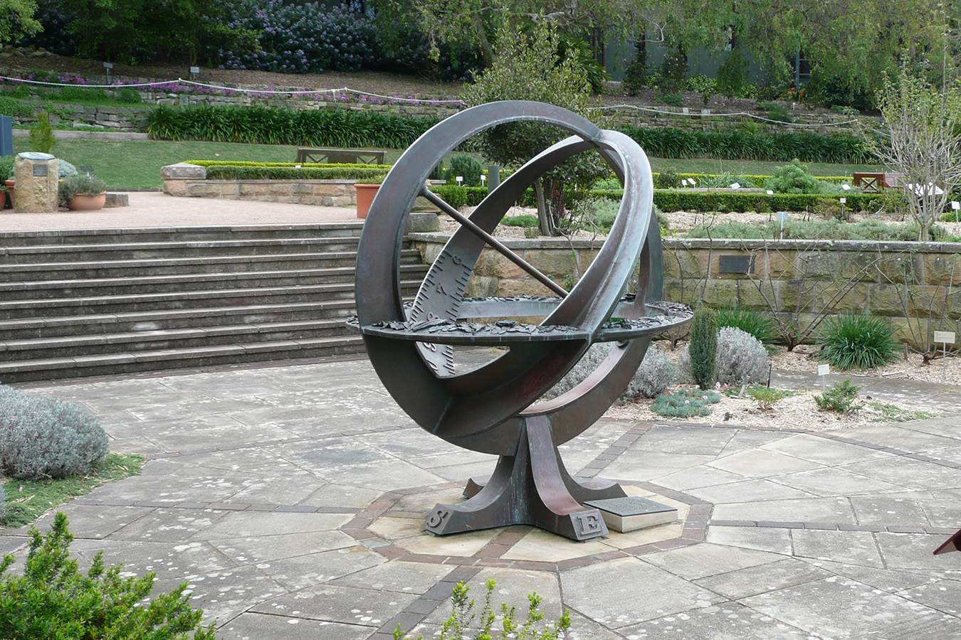 Sundial in Botanic Garden, Sydney