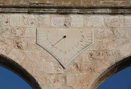 Sundial on the Temple Mount, Jerusalem (1)