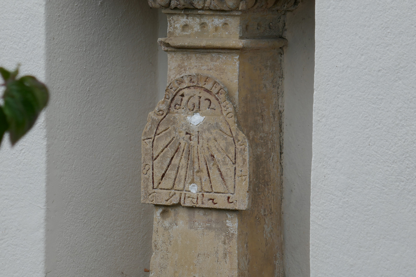 Sundial in Schengen, Luxembourg